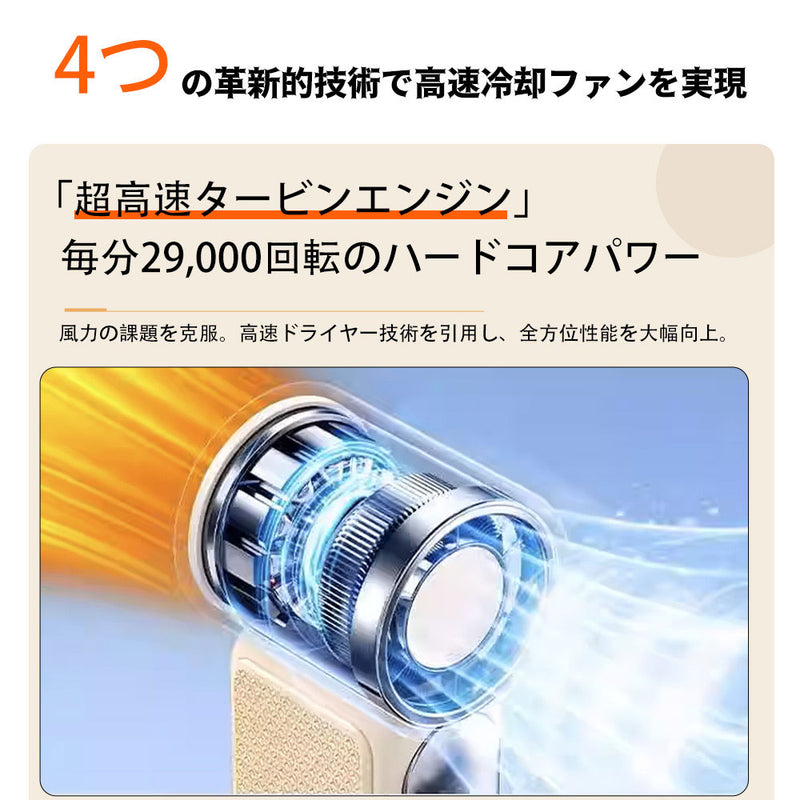 超小型ハンディファン